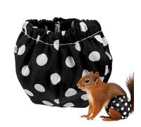 Couches Pour Écureuils | Pantalon Absorbente Anti-Suite d'Orine | Couche Lapin Pour Rongeurs Souris Degus Furets Hamster Chinchilla; Protection Hygiénique Animaux, Vêtement Ajustable Doux