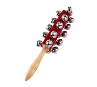 Couchettes de traîneau à main - Instrument Sleigh Bells | Jingle Bells Shaker en bois pour | Jouet musical éducatif, développe les compétences motrices pour scène, rassemblement
