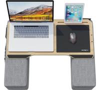 Couchmaster CYWORX - Escritorio ergonómico para portátiles o Equipos inalámbricos, Incluye Almohadas, Alfombrilla de ratón