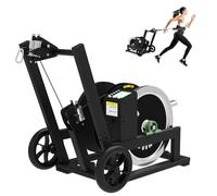 COUCHO Dispositivo per l'allenamento di resistenza, 50 m, Allenamento di Potenza esplosiva per le gambe con Display a LED, migliora la Potenza esplosiva e la resistenza, ritorno automatico