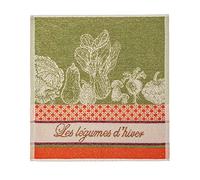 Coucke Esponja Cuadrada, Algodón, Verde, 50 x 50 cm