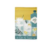 Coucke - Paño de Cocina (50 x 75 cm), diseño de Gin Tonic, Color Negro