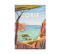 Coucke - Paño de Cocina (50 x 75 cm), diseño de Wim Corse, Color Negro