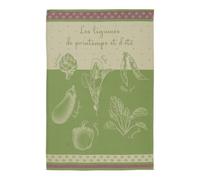 Coucke - Paño de Cocina con Estampado de algodón, 50 x 75 cm, huerto de Verano