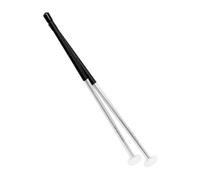 CoudarTitie 2 Piezas Drum Mallets Palillos de Percusión Baquetas Accesorios de Instrumentos Musicales Diseño Ergonómico Adecuado para Ensayos Presentaci