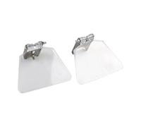 CoudarTitie 2 Piezas Protector de Banco Amoladora Acrílico con Accesorios de Herramienta Y Tornillo Resistente Al Polvo Y Estable Adecuado para Talleres Ma, para 200type 250type