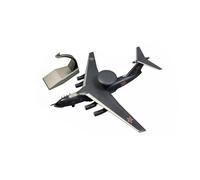 CoudarTitie Aeronave A-50U Maqueta Avión Modelo Coleccionable Miniatura Fundición Aleación y Plástico Lista para Exhibir con Soporte Adecuada para Mesa de Oficina Museo Personal Colecciones