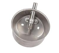 CoudarTitie Automático para Cerdos con Recipiente de Acero Inoxidable Reforzado de Agua para Porcinos Diseño Ergonómico Adecuado para Granjas ESP, L