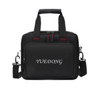 CoudarTitie Bolsa para Pedal de Efectos Guitarra Bolsa Portátil para Accesorios Musicales Bolso de Almacenamiento para Pedalera Eléctrica Mochila con Cierre, 31x26x10cm