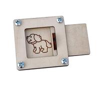 CoudarTitie Busy Board Tablero Accesorios de Aprendizaje Interactivo Sensorial de Madera para Motricidad Fina Adecuado para Educación Infantil Viajes Y, Puerta