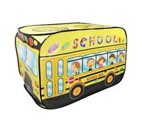 CoudarTitie Casa de Juegos Infantil Tienda Plegable para Niños Carpa Portátil de Poliéster Resistente Fácil de Guardar Apta para Picnic Fiestas Cumpleaños, Autobús Escolar