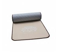 CoudarTitie Cojín de Oración Almohadilla Esterilla Tapete para Práctica Diaria con Estabilidad y Protección de Rodillas Adecuado para Meditación en Casa Sala de Oración, Lino, 70 220cm