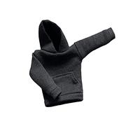 CoudarTitie Colección de Suéteres de Moda para Figuras de Acción Masculinas de 6 Pulgadas, Negro