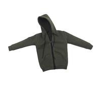 CoudarTitie Conjunto de Chaqueta Masculina a Escala 1/ Sudadera con Capucha para Figura de Acción de 2 Pulgadas, Verde