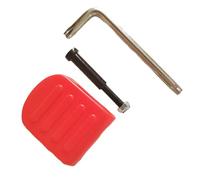 CoudarTitie Cubierta de Rueda para Cochecito Accesorios Recambio Freno Botón de Presión Material PVC Antideslizante Adecuado para Padres Y Actividades Al, Freno