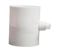 CoudarTitie Duct Manual Volume Damper Válvula Manual de Aire de PVC Amortiguador Redondo para Conducto Regulador Profesional de Volumen Instalación Práctica, Diámetro Interior 75 Mm