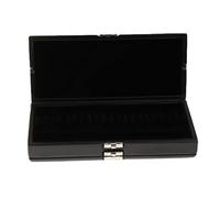 CoudarTitie Estuche para Cañas de Oboe Caja Porta Cañas Organizador Accesorios Cierre Ergonómico en Piel Sintética con Ventilación Lateral Adecuado para Estudio, 40pcs Reed Hold, como se describe