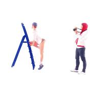 CoudarTitie Figuras en Miniatura a Escala 1:64, Minimodelos, Decoración, Accesorios Pintados para Fotografía, Proyectos de Bricolaje, Accesorios para Dioramas, Mi, Blanco