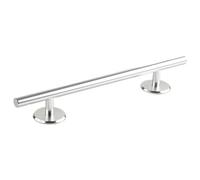 CoudarTitie Fingerboard Barra Redonda Acero Riel Entrenamiento Skate Obstáculo Profesional Parque Miniatura Resistente Y Estable Adecuado para Des, Plata