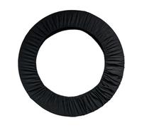 CoudarTitie Funda de Aro Gimnasia Rítmica Protector Anillo Gimnástico Cubierta Elástica Material Poliéster Resistente Al Uso para Almacenar Transportar Usar en en, Negro