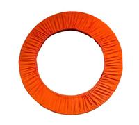 CoudarTitie Funda de Aro Gimnasia Rítmica Protector Anillo Gimnástico Cubierta Elástica Material Poliéster Resistente Al Uso para Almacenar Transportar Usar en en, Naranja