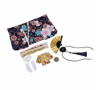CoudarTitie Kimono para Muñeca Conjunto Ropa Traje Vestuario Set Completo con Cuerda y Calcetines Diseño Tradicional Japonés Material de Tela Que No Se Deforma , Corto , D