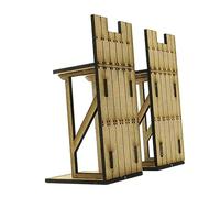 CoudarTitie Kits de Construcción de Modelo de 1/72, Modelo de Escena de Arquitectura, Colección de Rompecabezas 3D, Desmontaje Educativo para Diseño de, pequeño ángulo Recto