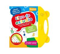 CoudarTitie Libro de audio, máquina de lectura en español, juguete educativo electrónico de aprendizaje, audiolibro interactivo para niños.