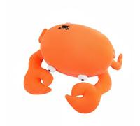 CoudarTitie Muñeco de Cangrejo de Peluche Almohada Suave Detallada con Opción de Sombrero Adecuado para Accesorio Set Fotográfico, Naranja Cangrejo, 50cm