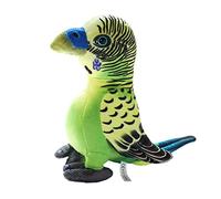 CoudarTitie Muñeco de Peluche Suave con Forma de Loro para Decorar El Sofá O La Sala de Estar, VERDE