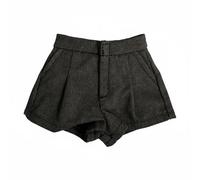CoudarTitie Pantalones Cortos para Muñeca 1/ Cintura Alta Pliegues Confección Fina y Versatilidad de Estilo Adecuados para Figuras Femeninas de 12 Pulgadas Colección Fotografía , Gris Oscuro