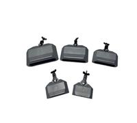 CoudarTitie Percussion Block Kit de Bloques de Percusión Temple para Batería Montaje Resistente Metálico Intensidad Única Conveniente para Clases de Música Ensayos Presentaciones, Gris