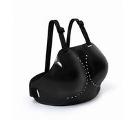 CoudarTitie Protector de Pecho para Mujer Protector Chaleco Placa PP Rígida Que Reduce Impactos Frontales Fit Cercano al Torso Adecuado para Esgrima en Entrenamiento Competición , Negro , M