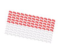 CoudarTitie RC Pista de Modular con de Interbloqueo Kit de Circuito Expandible Resistente Y Superficie para Marcadores Adecuado para Apren, 120 Piezas