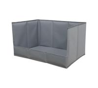 CoudarTitie Soporte para Cojín de Perro, Inodoro para Perros, Inodoro Plegable para Perros, Inodoro para Uso Interior Y Exterior, Gray L