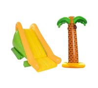 CoudarTitie Tobogán Hinchable para Piscina, Cómodo Y Estable, Fabricado en PVC, Un Tobogán Práctico para Niños.