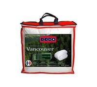 Couette caliente Vancouver - 140 x 200 cm - 400gr/m² - Blanco - DODO
