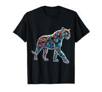 Cougar Animal Print Camiseta