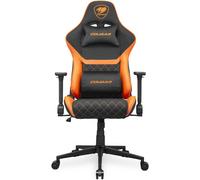 Silla Gaming COUGAR Armor One V2 F Negro/Naranja 120kg Respaldo y Reposabrazos 4D