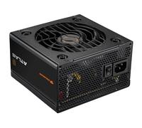 Cougar Atlas - Fuente de alimentación ATX de 550 W, Fuente de alimentación certificada 80 Plus Bronce, no Modular, Salida Total de 550 W, condensadores japoneses de Espera Ultra duraderos de 105°