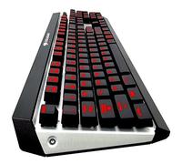 Cougar Attack X3 Gaming Tastatur MX Brown Teclado de Juego - Interruptores Cherry MX-Brown - 1000 Hz - Teclas RGB-LED - US Layout