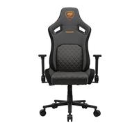 COUGAR - CGR-DFF-GRB Silla para videojuegos de PC Asiento acolchado tapizado Negro, Oro