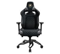 COUGAR - CGR-T2F-GLB Silla para videojuegos universal Asiento acolchado tapizado Negro