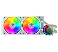 Cougar CPU Wasserkühlung Poseidon Elite 240 ARGB Blanco Kühler 121 mm