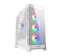 COUGAR Duoface Pro ARGB Midi-Tower Carcasa Metálica, Cristal Templado, Blanco