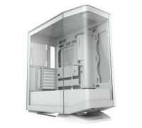 Cougar fv270 - carcasa de cristal templado curvo de media torre blanca