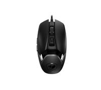 COUGAR Gaming | Ratones Gaming | AIRBLADER Negro - 6 Botones programables - Microinterruptores mecánicos - Ligero - Sistema Bounce-On - Aptor óptico PMW3389