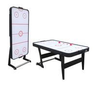 Cougar icing Mesa de air Hockey 6 ft Plegable | Mesa de airhockey in ccesorios (discos y empujadores) | Table de hockey de aire para ninos y adultos para interior