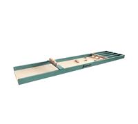 Cougar Mini Shuffleboard madera natural/verde, 20 fichas, 200 cm