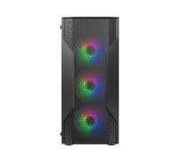 Cougar MX110 RGB caja semitorre gaming negra